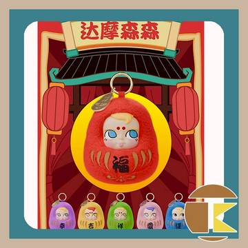 【5月預購】SAMSAM達摩搪膠臉毛絨公仔盲盒 Q版角色收藏 趣味擺設｜愛蛋客