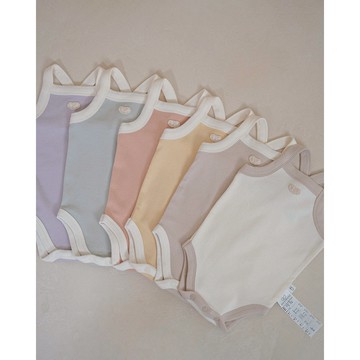 Peekaboo 小雛菊細肩包屁衣【現貨+預購】寶寶包屁衣 嬰兒包屁衣 寶寶衣服 嬰兒衣服 連身衣 韓國童裝