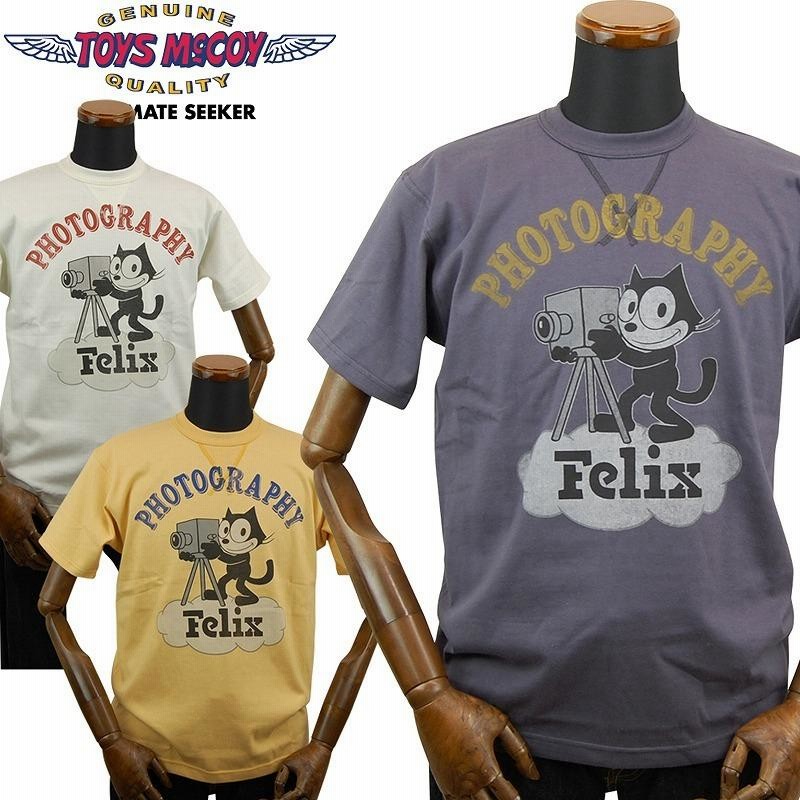 トイズマッコイ Tシャツ FELIX THE CAT「PHOTOGRAPHY」フィリックス TEE TMC2217 TOYS McCOY |  LINEブランドカタログ