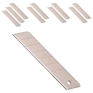 PANRICO 百利世 特大美工刀片 Set 10片 日本SK5鋼材 堅銳耐用  0.7x25x125mm  1組