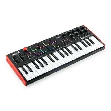 免運 日本 AKAI MPK mini plus MIDI鍵盤 主控鍵盤 37鍵 迷你鍵盤 控制器 錄音編曲樂器 日本代購