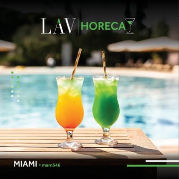 土耳其LAV HORECA 邁阿密高腳冰飲杯(大)-460cc