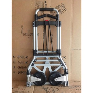 手拉車折疊便攜小推車快遞拉貨手推車拖車折疊式可承重搬運行李車