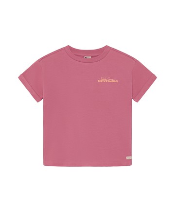 夏日柑橘粉色短袖上衣92cm