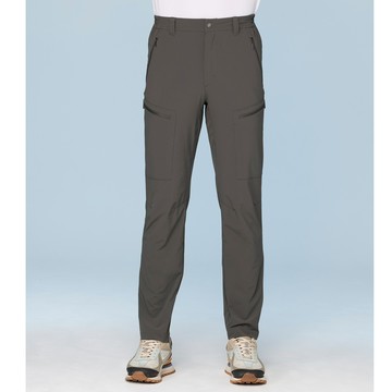 【WILDLAND荒野】男N66四彈UV50貼袋長褲 198迷霧綠