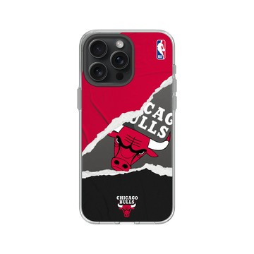 iPhone 15 Pro Max Clear 透明 - NBA - 熱血系列-芝加哥公牛 Chicago Bulls - Sweat and Tears