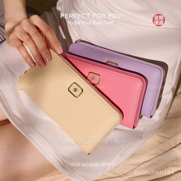 皮夾女 女錢包 女錢包 多卡位 大容量 零錢包 威臣貨源女士錢包長款拉鏈手拿包大容量多卡位零錢包工廠 手拿包女 女手拿包