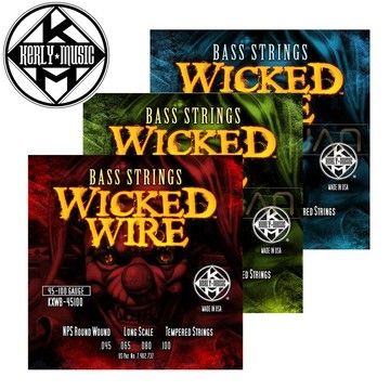 美國 Kerly Music Wicked Wire 系列 4弦 電貝斯弦  小叮噹的店