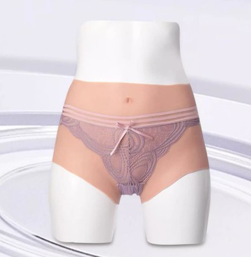 偽娘 艺容假阴裤伪娘女装大佬基础款硅胶内裤穿戴反串男扮女cos变装女