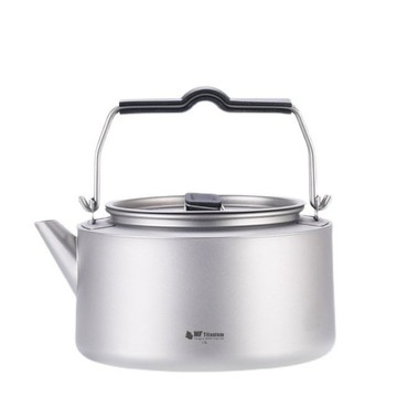 North Field 健康鈦-泡茶神器 1000ml無毒純鈦防燙手超大茶壺(僅208g)可放電磁爐煮咖啡/TK1126