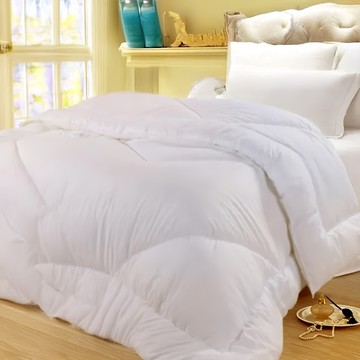 AGAPE 亞加貝 MIT頂級暖芯中空保暖絲柔被  雙人  白色