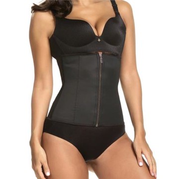 運動健身25鋼骨拉鏈塑腰乳膠束腰塑身暴汗護腰帶塑身腰封女