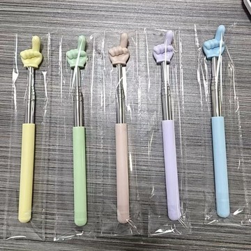 閱讀早教伸縮教鞭指讀看書教師專用教學手指指揮棒認讀兒童家用O3N0
