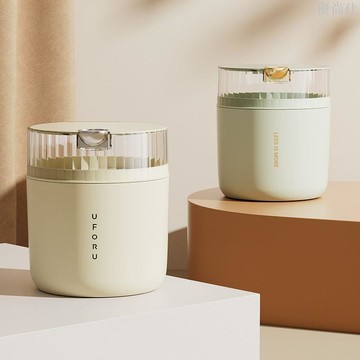 帶蓋按壓式客廳輕奢雜物桶桌面垃圾桶家用辦公桌宿舍收納筒垃圾簍