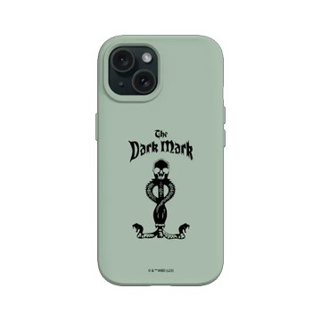 iPhone 15 SolidSuit 鼠尾草綠 - 哈利波特 Harry Potter - 黑魔標記