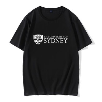 澳大利亞悉尼大學SYDNEY OF UNIVERSITY短袖T恤紀念品純棉圓領