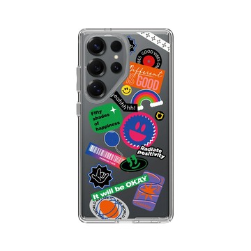 Galaxy S25 Ultra Clear 透明 - Positive Vibes / 正好能量 - 就是不一樣