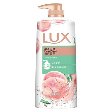 [家速配]麗仕清爽香氛沐浴乳綠茶白桃1000ml