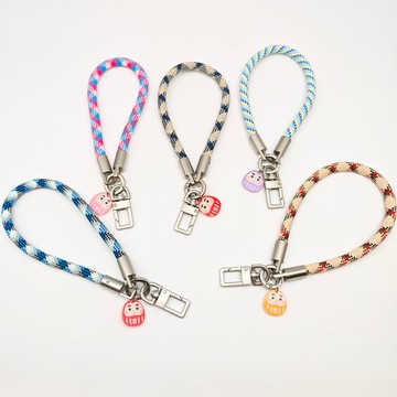 【達岡隆探吉】高質感 短版 編織手機掛繩