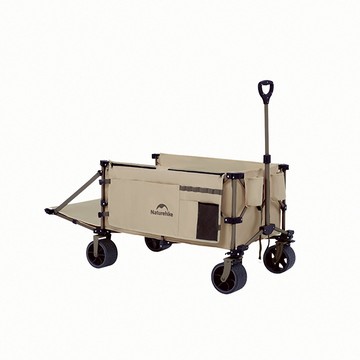 【Naturehike】輕折全地形聚攏折疊手推車 後開拖斗款 JJ017  原廠公司貨一年保固