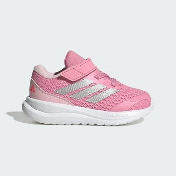 Adidas 愛迪達 Runfalcon 6 EL I KI1780 小童 休閒運動鞋 緩震 透氣 魔鬼氈 粉紅 銀