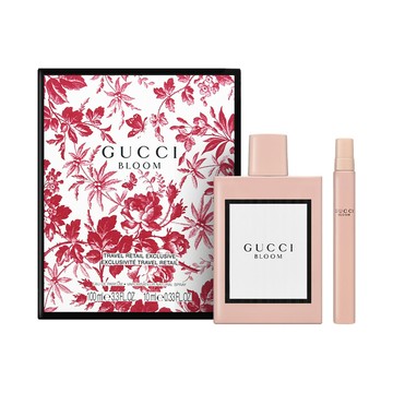 GUCCI BLOOM花悅女性淡香精禮盒 100ml+10ml
