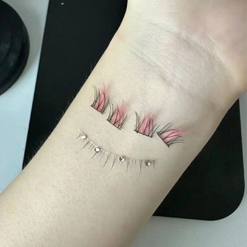 小紅書爆款💕芭比粉色夾心假睫毛 懶人三部曲 漫畫 小惡魔款 眼下 鑽石下睫毛 一片式 自然仿真 透明梗 漫畫眼睫毛