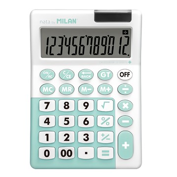 MILAN ML05系列 工業級銀離子抗菌計算機 12位數 16.3 x 11.6 x 3.7cm 綠色 160g  1個