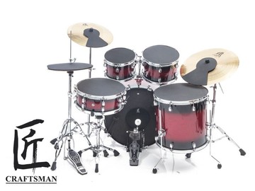 台灣製 匠 c-mp8set-22 爵士鼓 8片式 消音墊組橡膠吸音墊組 銅鈸消音墊