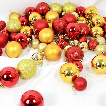 商場開業櫥窗圣誕節日美陳裝飾彩球臥室房間天花板吊頂圣誕樹掛飾