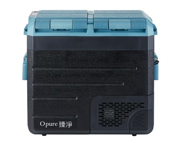 贈變壓器 Opure 臻淨  60L  LG-R60 雙槽雙溫控車/ 家兩用露營冰箱 採用LG DC直流壓縮機