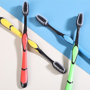 dl381a竹炭牙刷 -大 單支裝 軟毛牙刷 超細纖維 細毛牙刷 奈米 牙刷 旅行牙刷