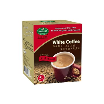 GARDEN CAFE 花園咖啡 原味白咖啡  30g  5包  1盒