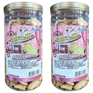 armonto 阿曼特 犬用消臭餅乾  高鈣牛奶  360g  2罐