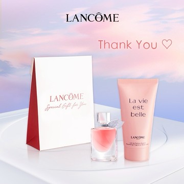 溫柔暖香伴你左右🩷【Lancome】潤膚淡香送禮組🌹｜香氛身體乳50ml+淡香氛4ml+胜肽霜1ml｜生日禮物