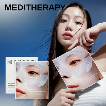 【MEDITHERAPY】藍水光保濕果凍面膜（4片/盒）