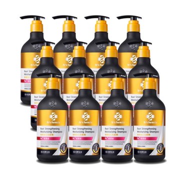 《台塑生醫》Drs Formula髮根強化洗髮精－潤澤感(升級版)三代580g*12入