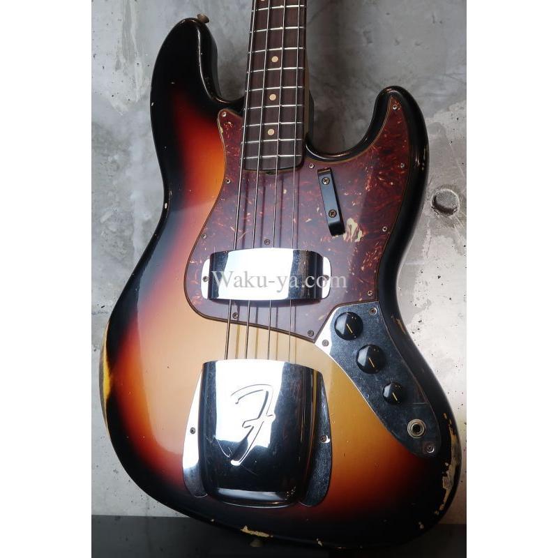 Fender Custom Shop '64 Jazz Bass Relic Color Sunburst