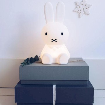 兔兔陪伴你【MR.MARIA】 Miffy first lamp 米菲兔 寶寶房 新居落成 居家擺設 燈飾 溫暖 療癒 守護 兒童禮