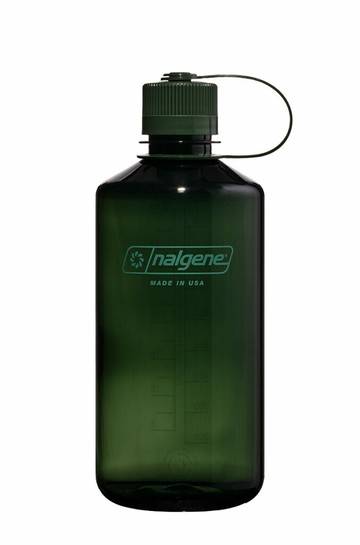 美國 《Nalgene》 專業水壺 1000cc 窄嘴水壼 2021-3032 Jade 碧玉