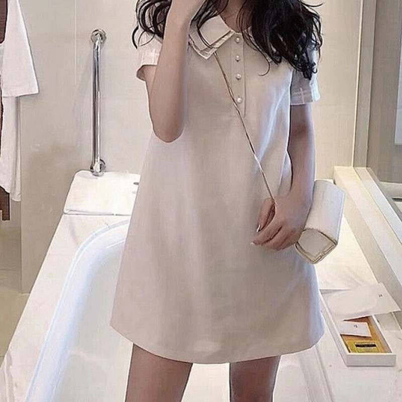 レディース 量産型 ワンピース 半袖 ワンピース ミニ丈 シャツワンピ 可愛い ワンピース 量産型女子 コーデ 単品ならネコポス可能 返品交換不可 通販 Lineポイント最大get Lineショッピング