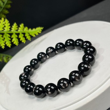 高品質埃及金運石手串11mm顆顆帶眼單圈女款閃耀靈動靈氣自信灑脫