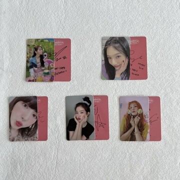 ⭐韓國代購正版⭐红贝贝 Red Velvet  同款自制周边小卡 queendom case 裴珠泫