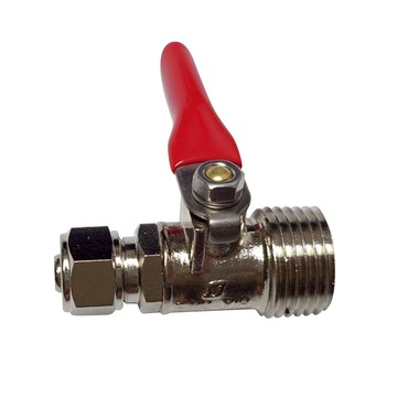 新多多小舖 4分外牙轉3分RO考克 牙外徑20mm 插心外徑8mm  1個