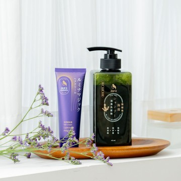 【新手首選】光彩護汝髮40g+海藻洗髮精285ml+束口絨布袋