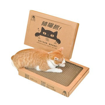 毛豆寵物parkcat 貓樂園 不易掉屑 機能性貓抓板
