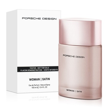 Porsche Design 保時捷 玫瑰絲緞女性淡香精100ml-Tester