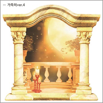 滿滿風景 2種款式 (blackraccoon) Vintage collage 設計紙質貼紙