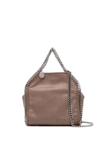 Stella McCartney - tiny Falabella faux-leather tote bag - women - Artificial Leather - One Size - Brown