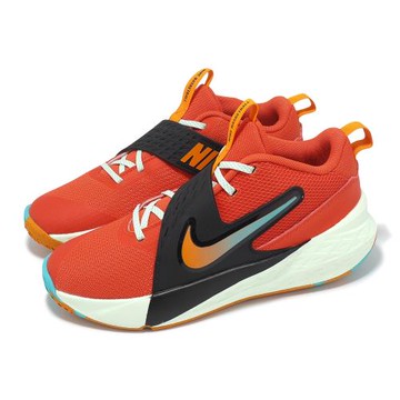 Nike 籃球鞋 Team Hustle D 12 GS 大童 女鞋 紅 黑 魔鬼氈  HF6279-601